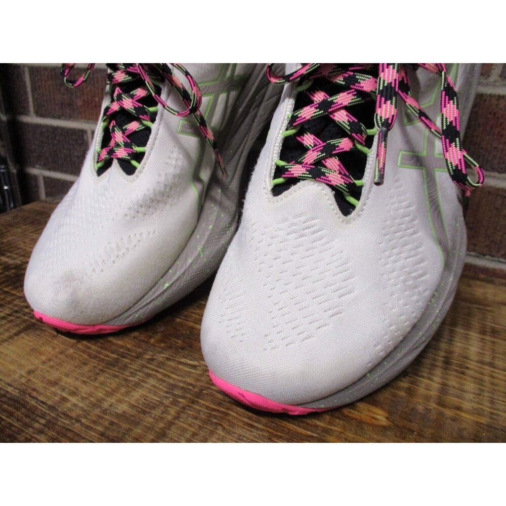 Asics Womens Gel Nimbus 25 TR 1012B581 White Trail Running Shoes Sneakers 10 - Picture 11 of 16